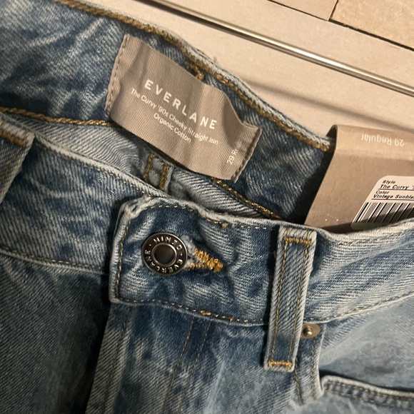 NWT Everlane The Curvy 90’s cheeky jean size 29 - Picture 4 of 11